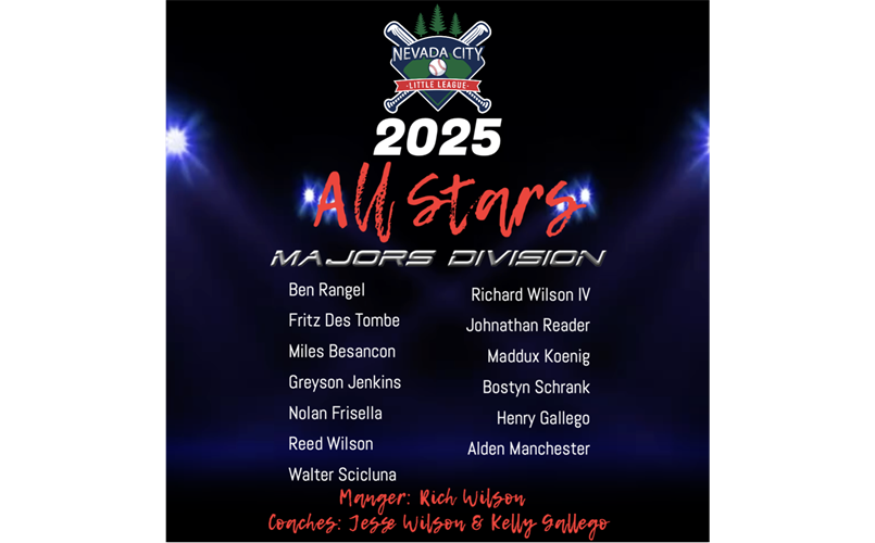 Congratulations to our 2025 Majors All Stars!