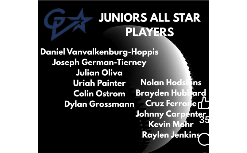 Congratulations to our Juniors All Stars!